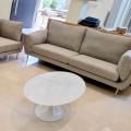 Home - Ripley Crescent | Products Seen: [Ginette 3-Seater Sofa & Tulip Coffee Table – Oval Marble (replica) – W1200]